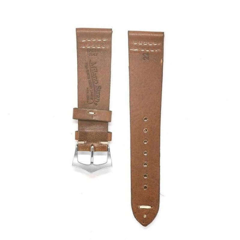Premium Brown Vintage Leather Watch Strap