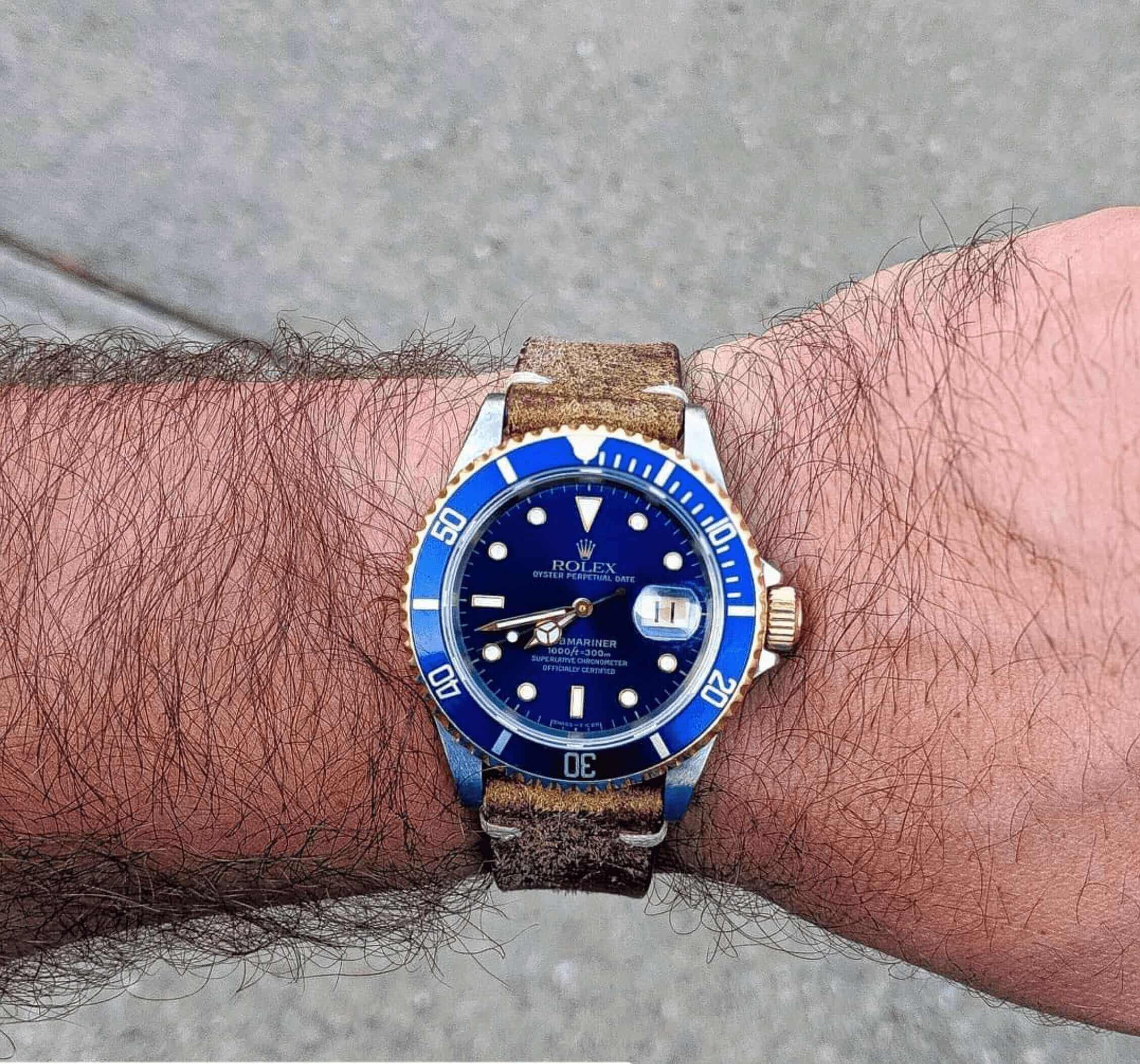 Brown Vintage Leather Strap Limited Edition