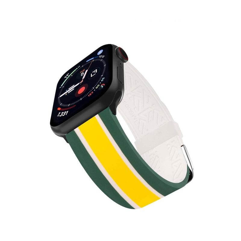 Italian-Made Bio Rubber Apple Watch Band – Durable & Comfortable