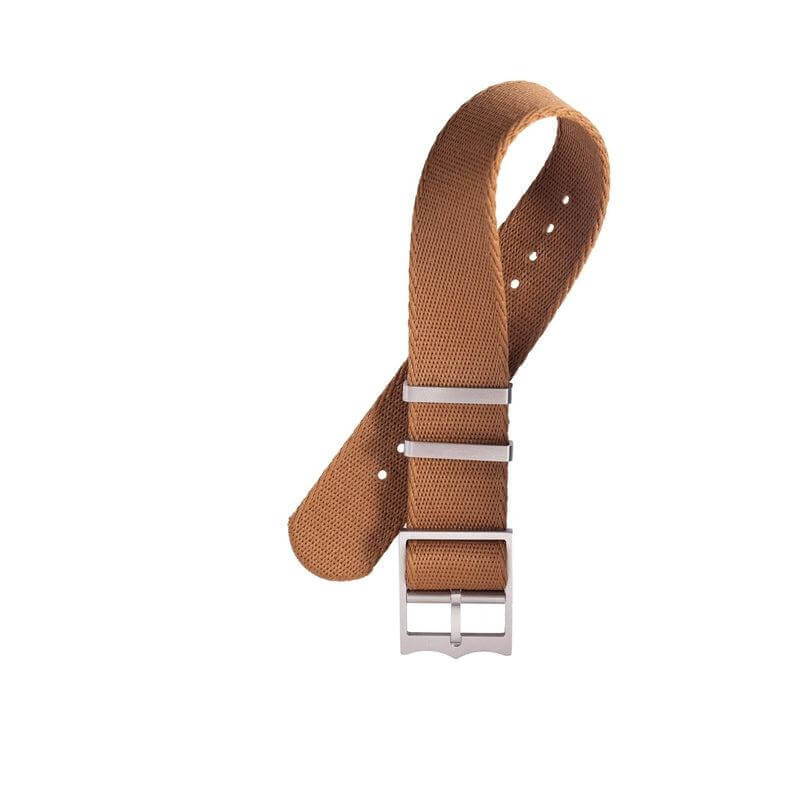 Eco-Friendly Nylon Military Watch Strap Kaki- Tudor Watch Style