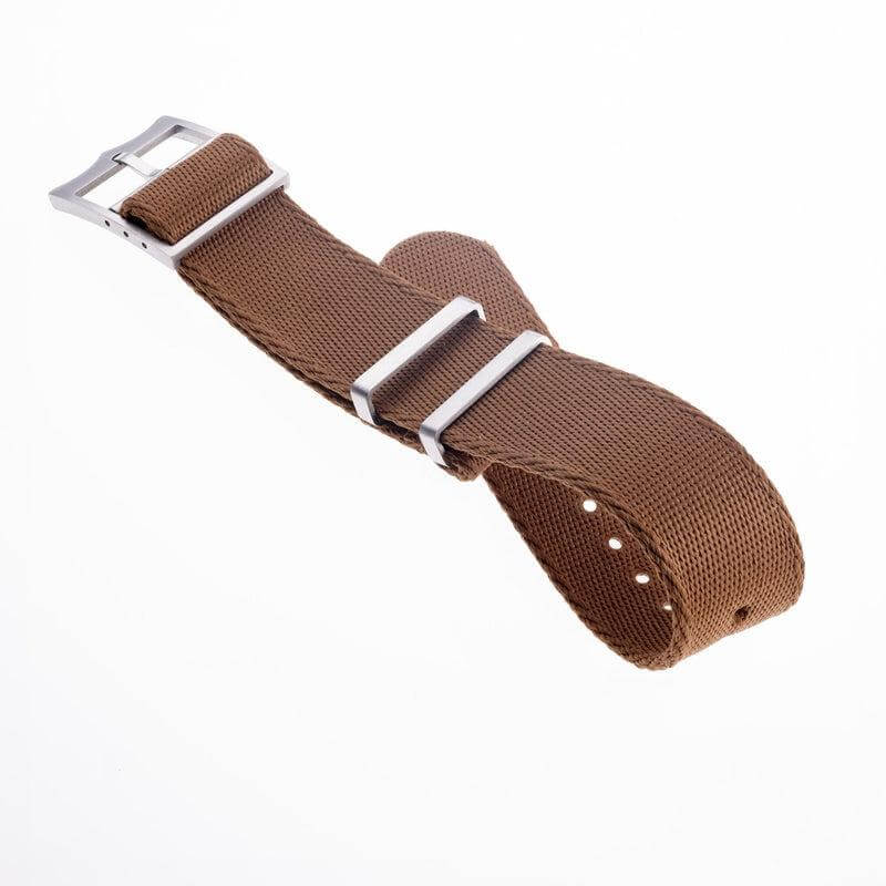 Eco-Friendly Nylon Military Watch Strap Kaki- Tudor Watch Style