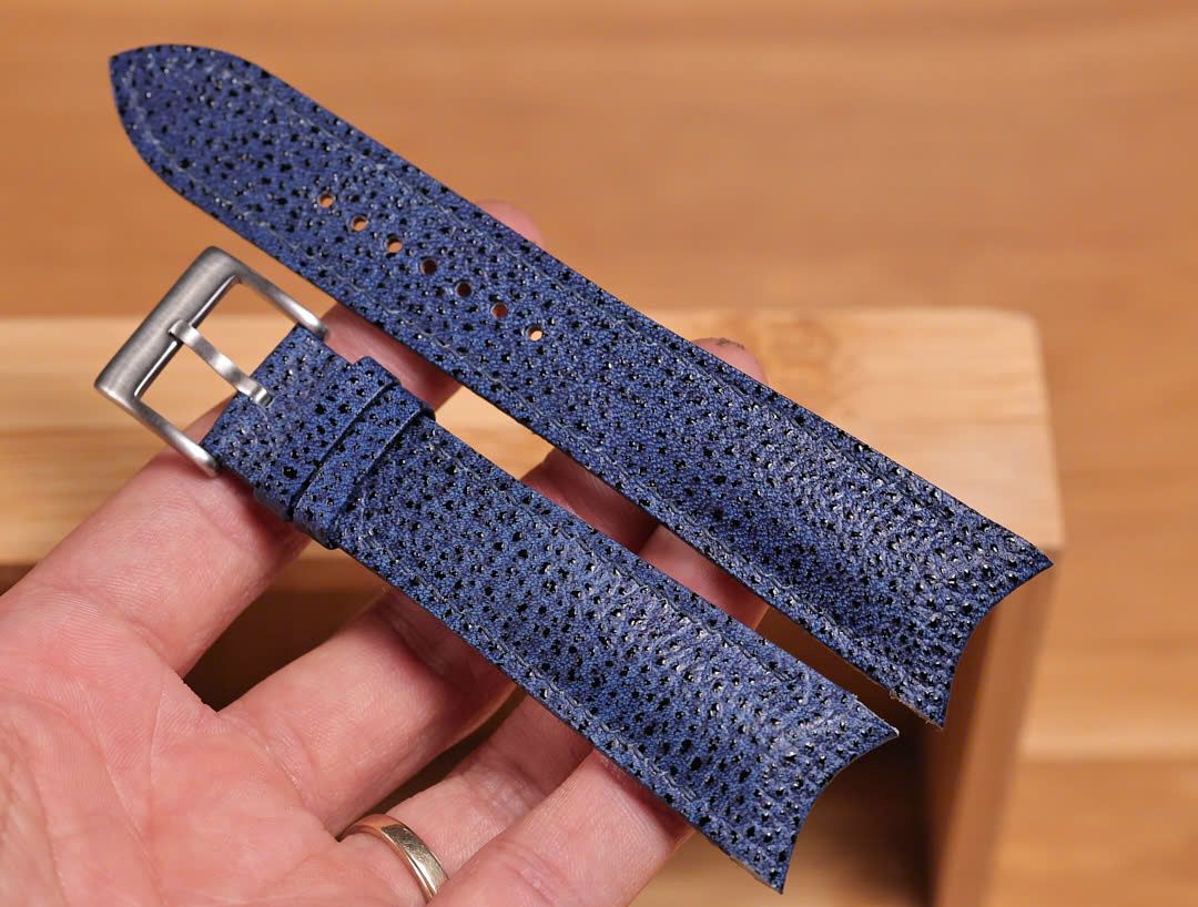 Handmade Urushi Lacquer Kiwami Leather Strap - Integrated Fit