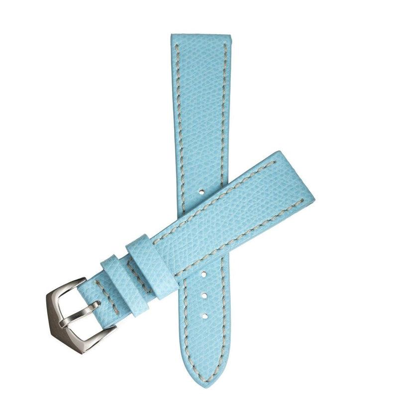 Apple Watch Leather Band ™ Hammered Calfskin Light Blue