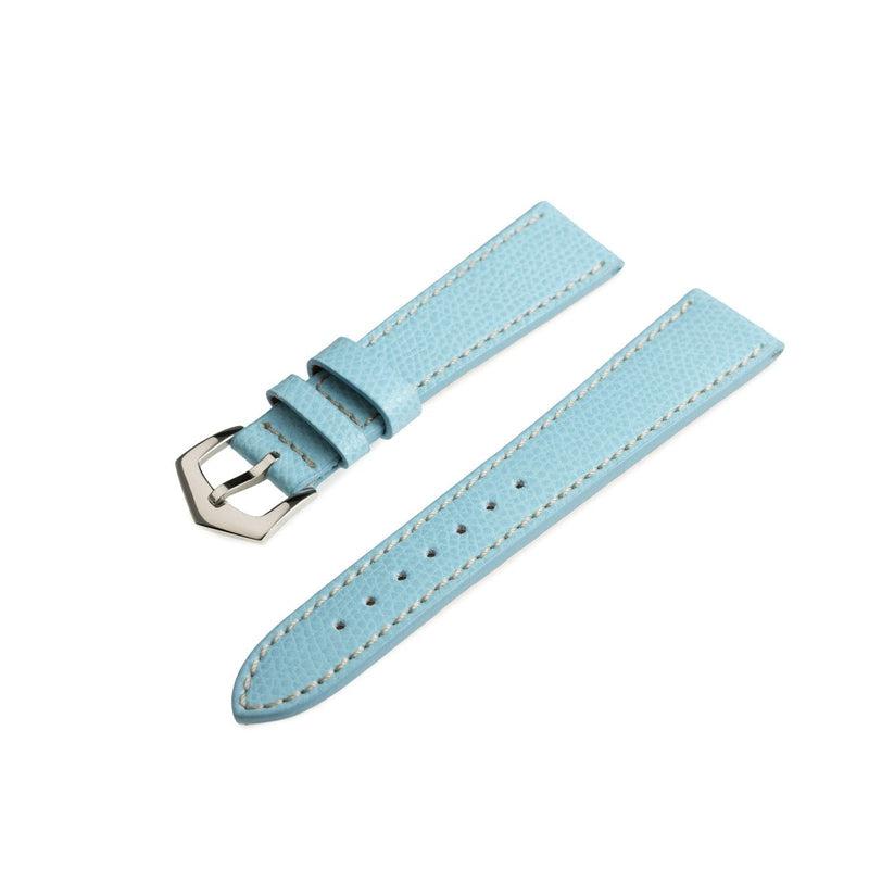 Apple Watch Leather Band ™ Hammered Calfskin Light Blue