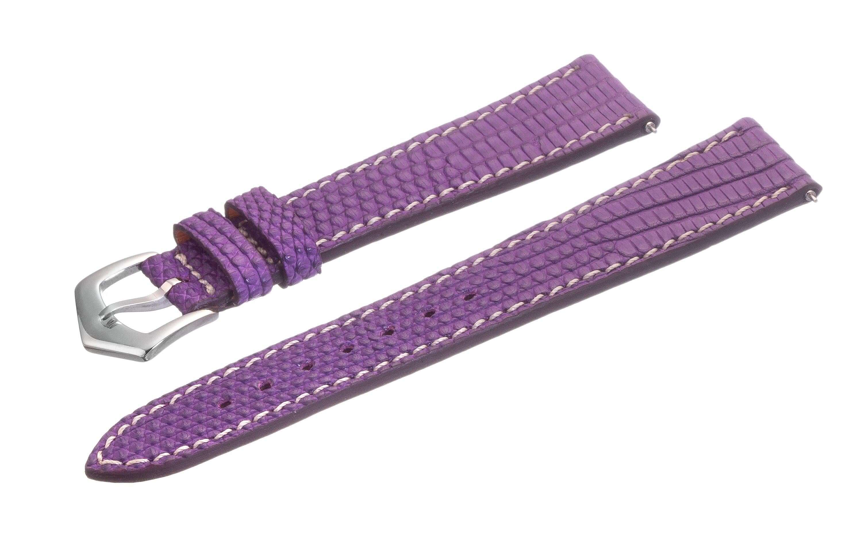 Purple Lizard Apple Watch Leather Band